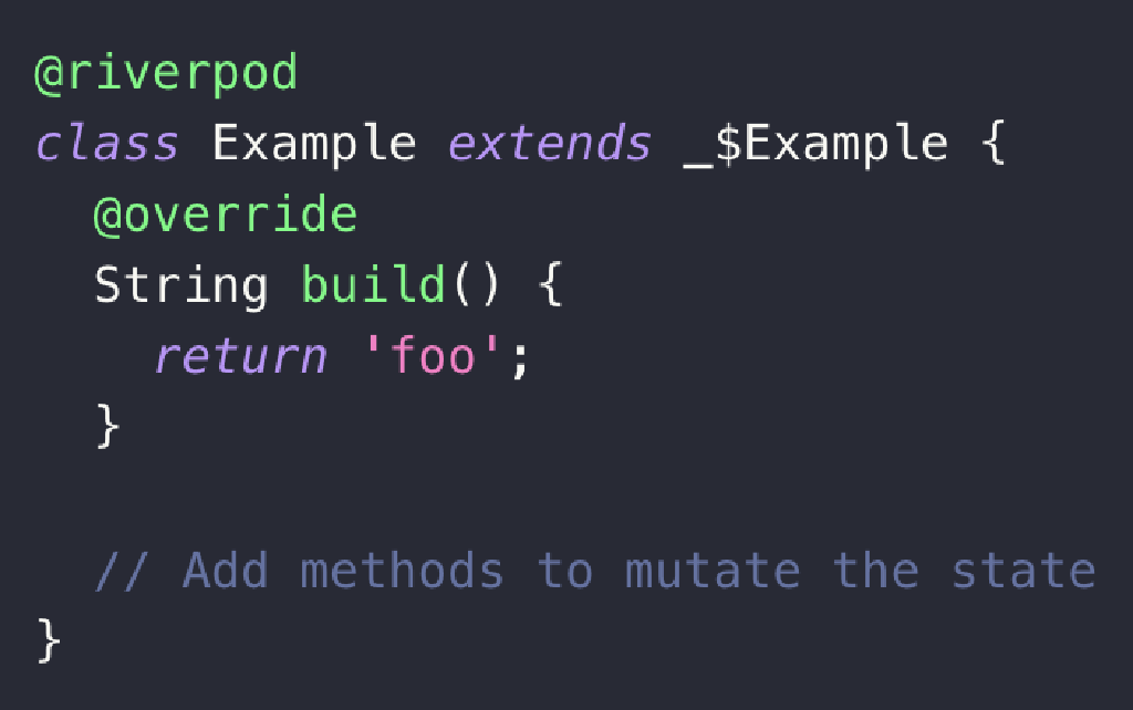 Using Code Generation Providers in Flutter Riverpod to Simplify Life